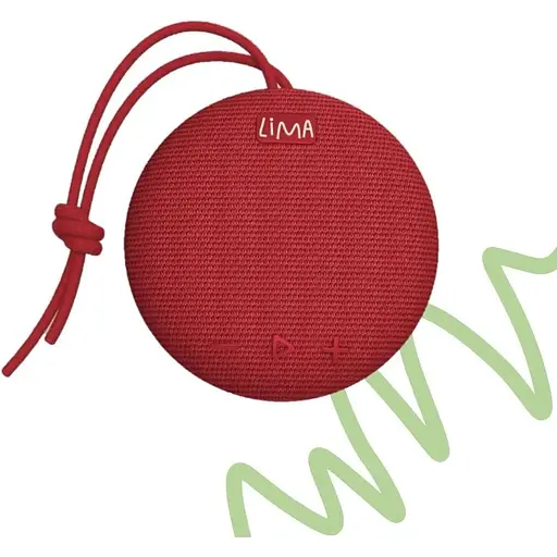 Lima Stone 737 Потужний Bluetooth-динамік зі стереозвуком Портал Водонепроникний IPX7 Червоний - фото 2