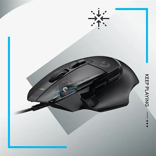 Мышь компьютерная Logitech G502 X Black (910-006138, 910-006140) - фото 4