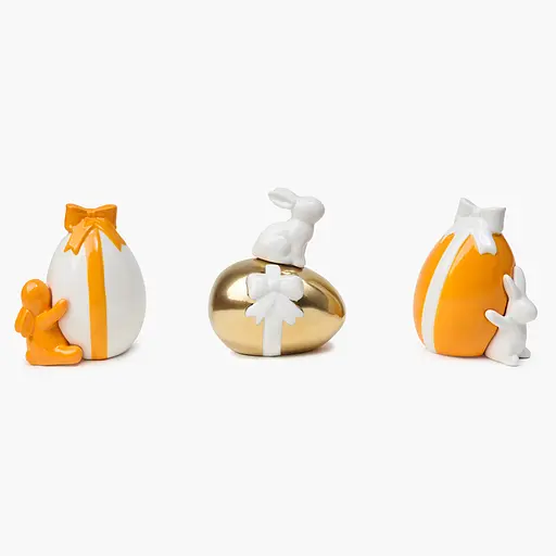 Статуэтка декоративная MBM HOME Апельсиновый кролик цветная (DH-ST-40-2 COLOR) - фото 3