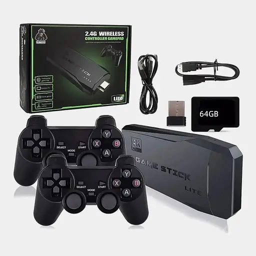 Ігрова консоль Data Frog M8 RK3032 Game Stick Lite 64GB ТВ приставка геймстик + 40000 відеоігор - фото 7