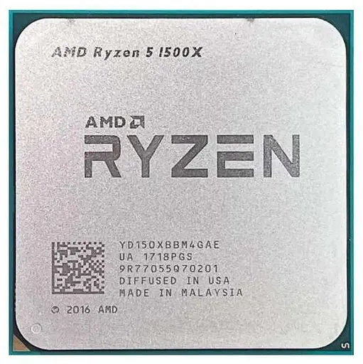 Процессор AMD Ryzen 5 1500X (YD150XBBM4GAE) (Socket AM4, 8T, 3.7 ГГц, Tray) Б/у - фото 1