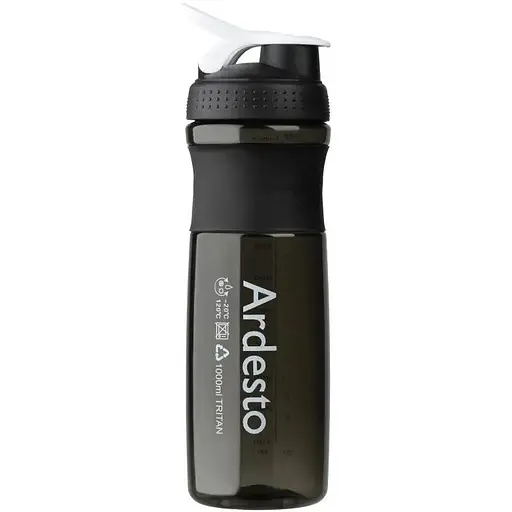Пляшка для води 1000 ml Smart Bottle чорна