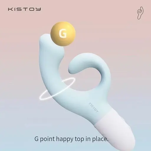 Вібратор-кролик KisToy Big G - фото 4