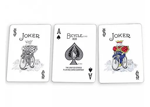 Карти гральні United States Playing Card Company Bicycle Rider Back Mini (blue) (L1720-7470A) - фото 3