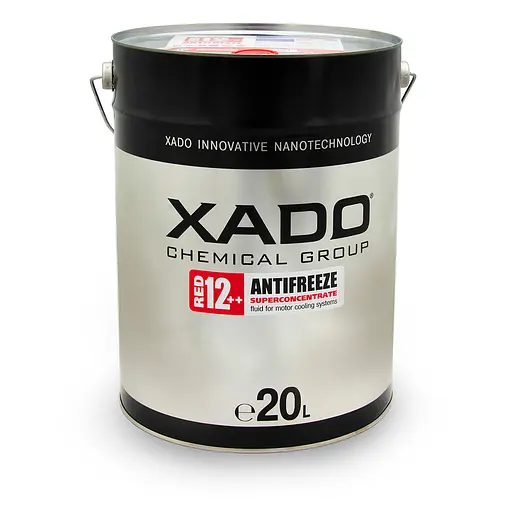 Антифриз Xado Antifreeze Red 12++ красный концентрат 20л(XA 58508) - фото 1