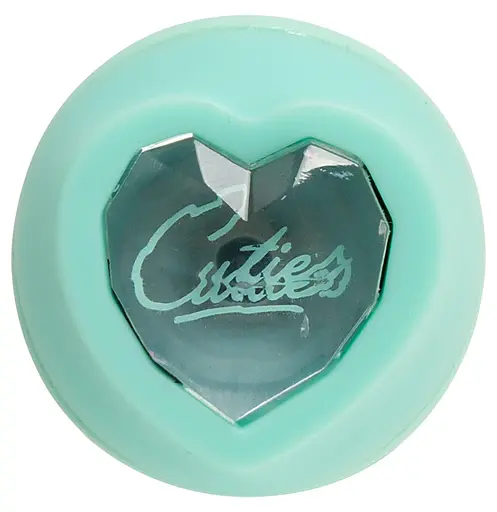 Вібратор-кролик Cuties Mini 13.6 см бірюзовий - фото 4