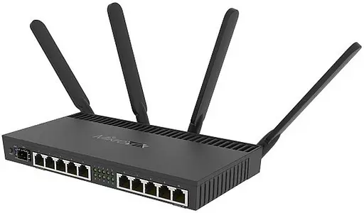 Маршрутизатор Mikrotik RB4011iGS+5HacQ2HnD-IN+L5-10xGigabit port router with Quad-core 1.4Ghz C - фото 2