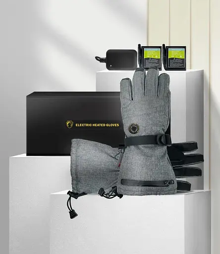 Термопальчатки Aroma Season для чоловіків та жінок, зимові рукавички з батарейним харчуванням для активного відпочинку - фото 5