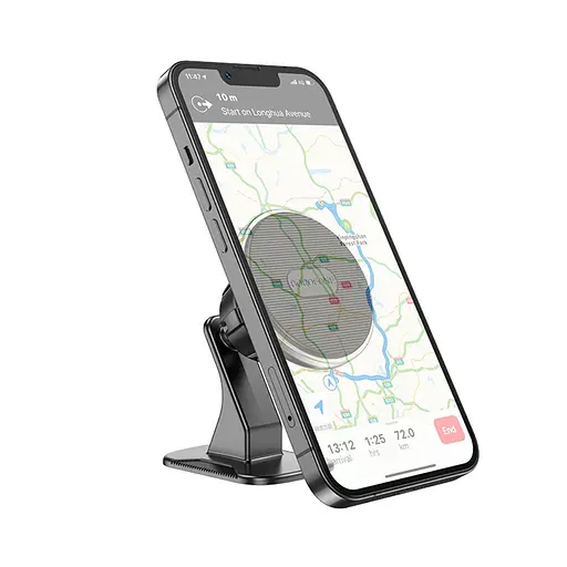 Автодержатель Borofone BH63 магнитный черный серебристый - фото 6