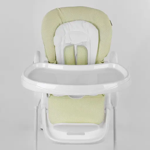 Стульчик для кормления Toti W-56077 (1) мягкий PU, мягкий вкладыш, 4 колеса, съемный столик, в коробке - фото 3