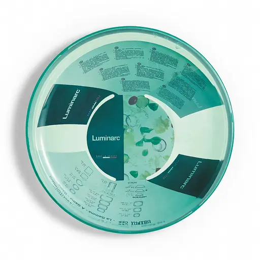 Контейнер салатник Luminarc Keep'N'Box скляний круглий з кришкою 1.1 л 17 см (P3672) - фото 3