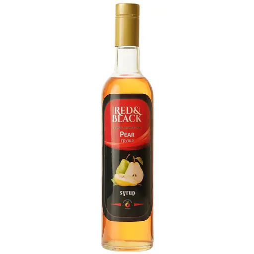 Сироп Red&Black Груша 0.7 л - фото 1