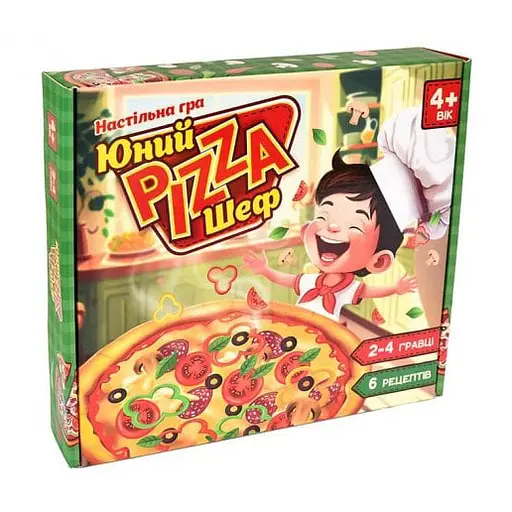 Настільна гра Strateg Юний Pizza Шеф