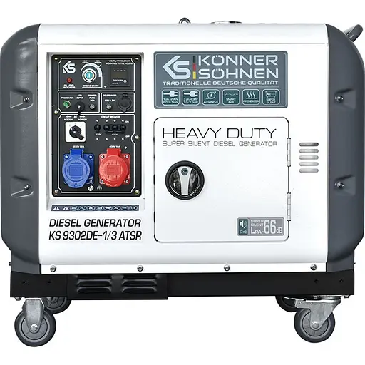 Генератор дизельный Konner&Sohnen KS 9302DE-1/3 ATSR [128993]