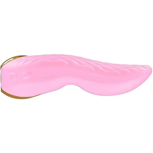 Вибратор для клитора Shunga Aiko Light Pink гибкие кончики - фото 3