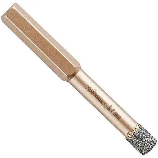 Свердло алмазне Haisser Ceramics 2713408 Hex 8 мм (108334)