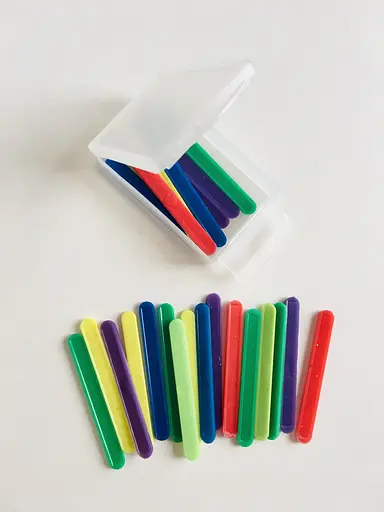 Рахункові палички, 25 шт., 5 шт. в упаковці