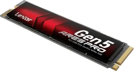 Накопитель SSD m.2 NVMe 1TB LEXAR ARES PRO PCIe 5.0 (LNMAESP001T-RNNNG) U1 - фото 3