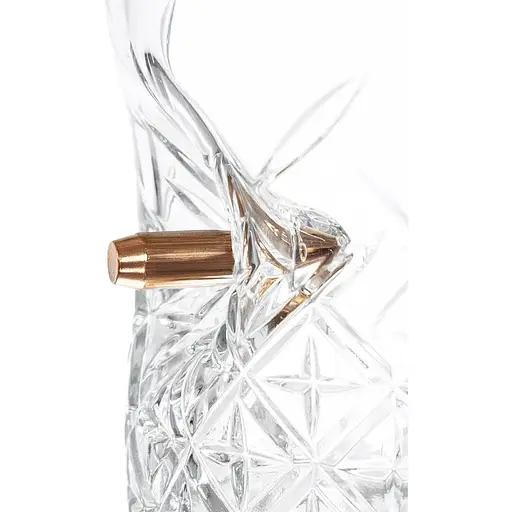 Набор посуды Gun&Fun 3 стакана и графин Хрусталь с пулей - фото 4