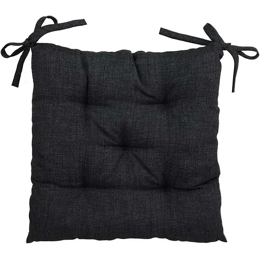 Подушка на стілець Прованс Provans Milan Black 40 x 40 см