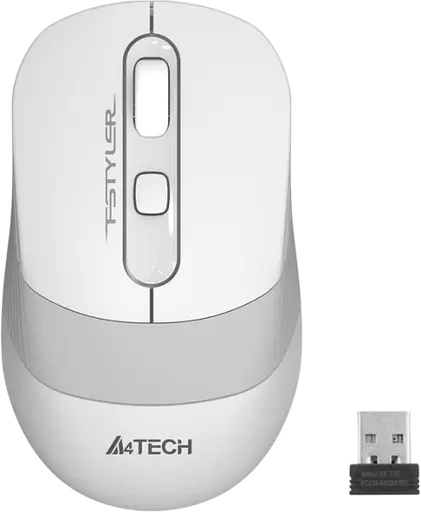 Беспроводная мышь A4Tech FG10S White - фото 1
