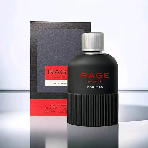 Парфюмированная вода Fragrance World Rage Black 90 мл
