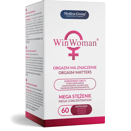Дієтична добавка Medica-Group Win Woman Diet Supplement для стимуляції жіночого оргазму 60 капсул - фото 3