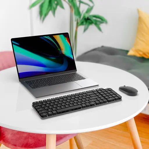 Клавиатура беспроводная механическая Xiaomi MiiiW K10 Ultra-Slim PRO (MWWMKP01) - фото 8