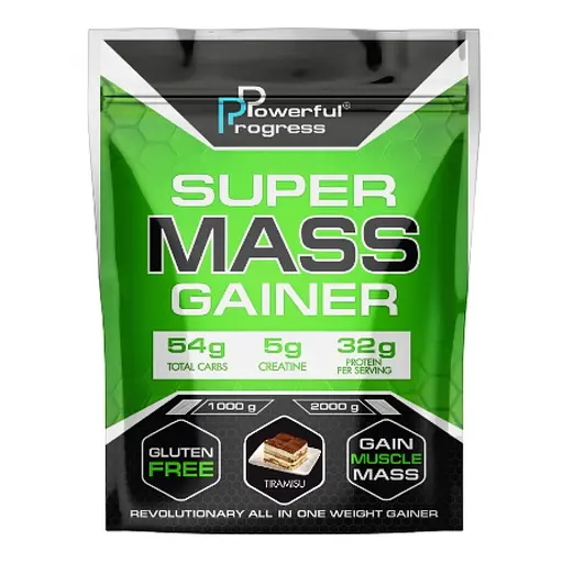 Гейнер Powerful Progress Super Mass Gainer 1000 г (1086-100-79-7564512-20)