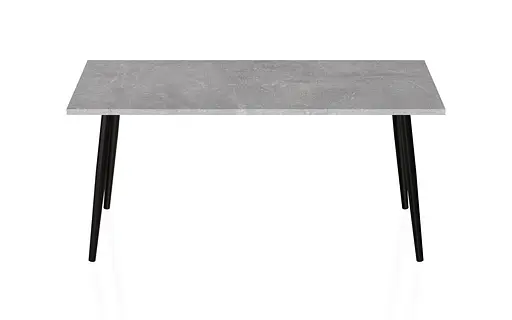 Стол журнальный Монтана Ferrum-decor 45x100x50 Черный металл ДСП Бетон 16 мм (FRD-106711) - фото 5