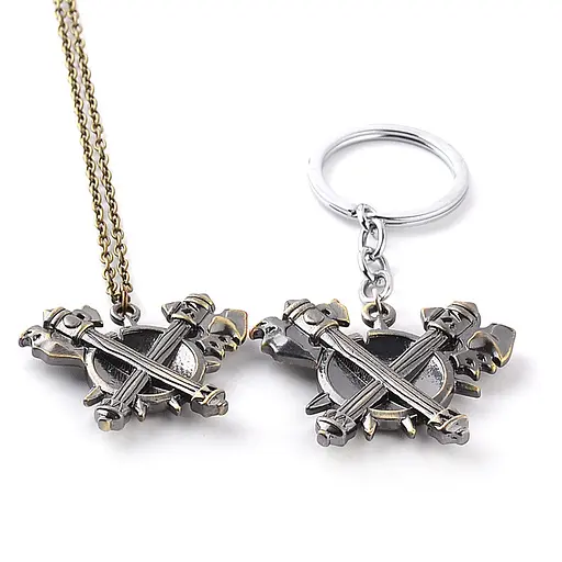 Брелок WOW Варкрафт Щит 4.5 см.904 - фото 5