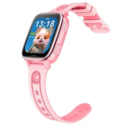 Детские смарт-часы Lemfo D51, 4G розовый - фото 3