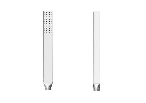 Душова система Kohlman Axis 35 chrome + BOX прихованого монтажу QW210NQ35, Хром - фото 6