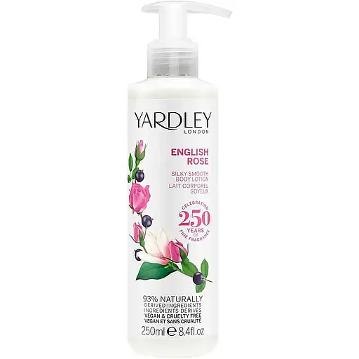 Лосьон для тела Yardley London English Rose Body Lotion 250 мл - фото 1
