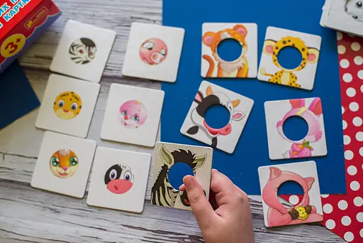 Навчальні пазли. Кумедні звірята. Iq-club для малюків (у) 13203008 - фото 6