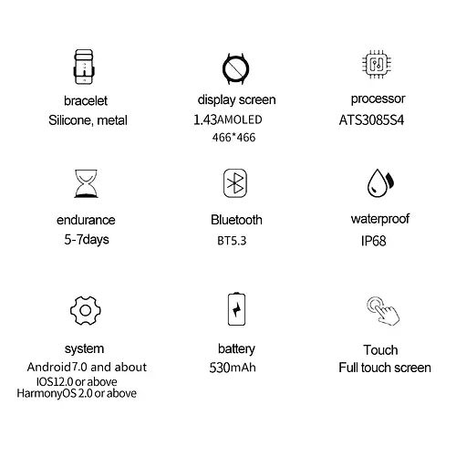 Годинник North Edge GPS Smart Titan з компасом - фото 19