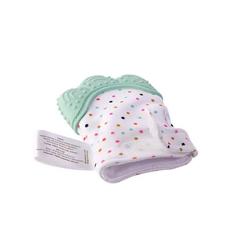 Дитячий прорізувач-рукавичка 4090_бірюзовий