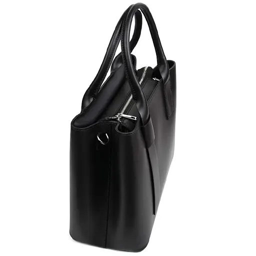 Кожаная женская сумка Virginia Conti 32х26х16 см sum0028618 - фото 5