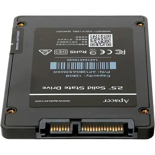 SSD накопитель Apacer AS350X 128GB (AP128GAS350XR-1) [126333] - фото 4