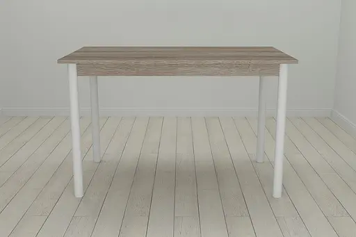 Стіл кухонний Ferrum-decor Беніта 75x120x80 Білий ДСП Сонома Трюфель 16мм (FRD-106286) - фото 4