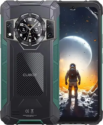 Смартфон CUBOT KINGKONG ACE 2 6/128GB Black-Green