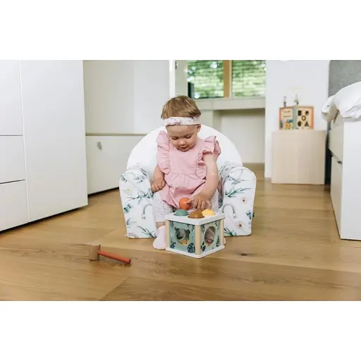 Кресло детское FreeOn Bubaba Green Magic, white - фото 3