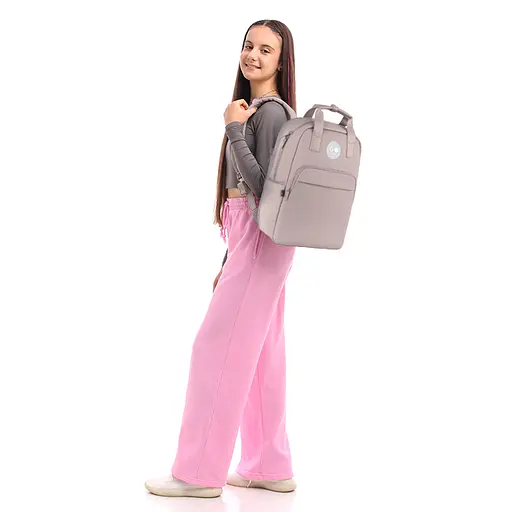 Рюкзак GoPack Teens 122M-2 Бежевий (GO26-122M-2) - фото 21