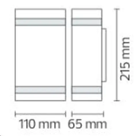 Світильник фасадний "REGNUM-2" під лампу GU10 - фото 2