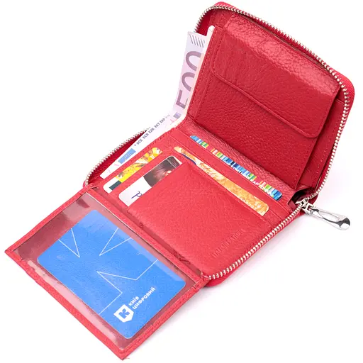 Кожаный женский кошелек ST Leather 12.3х10х2 см acs0028421 - фото 5