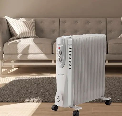 Масляний обігрівач 2500 Вт термостат 11 ребер - фото 2