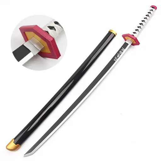 Катана, клинок Гіо Томіока (Gio Tomioka) з аніме Клинок, що розсікає демонів / Demon Slayer