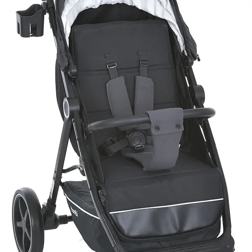 Детская прогулочная коляска-книга Bambi M 5723 Viva Ash gray Серая - фото 5