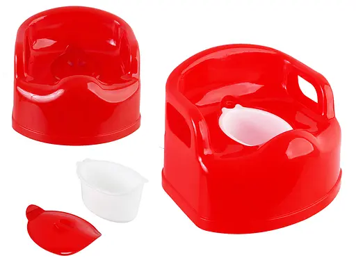 Горщик дитячий SL, червоний, Бамсик, ПХ4522 КРАСН