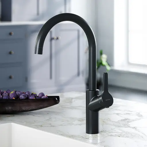 Змішувач для кухні Damixa Eclipse black DX310720300 Чорний матовий - фото 2